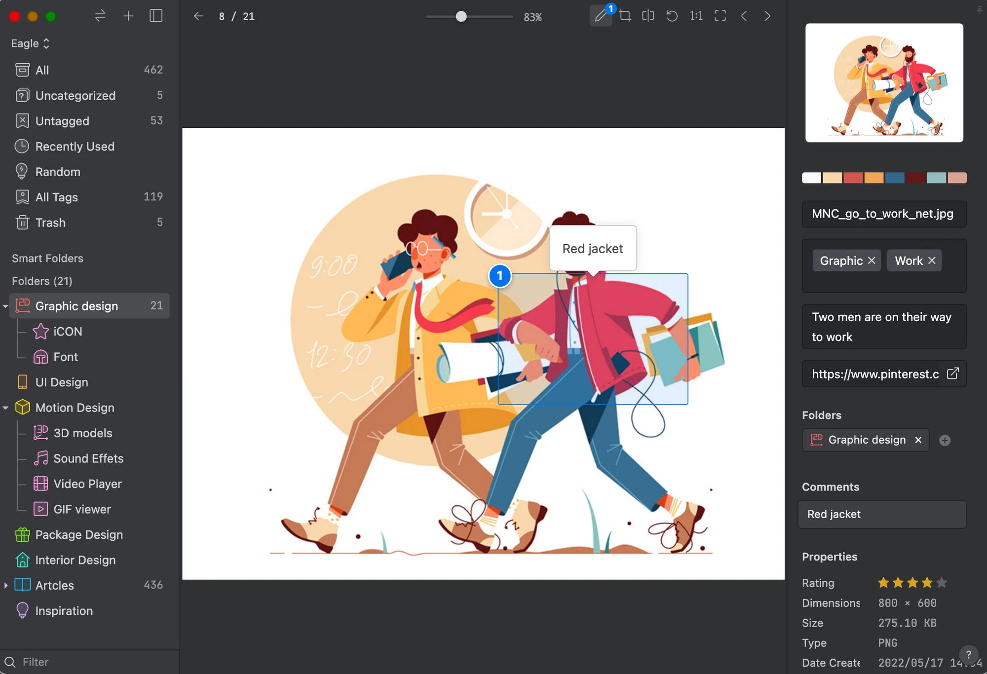 Image from Eagle — Image Annotation